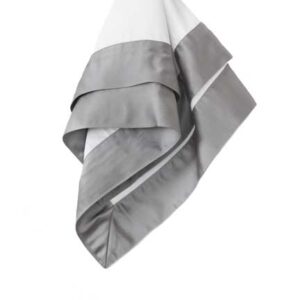 Napkin, Tiffany Steel Edged White