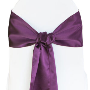 Sash, Tiffany Aubergine