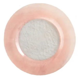 Charger Plate, Rose Gold Glass
