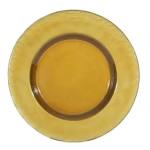 Charger Plate, Gold Luster