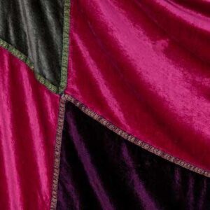 Tablecloth, Velvet - Fuchsia and Purple