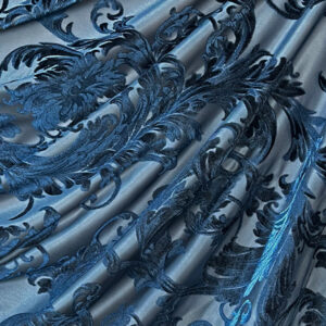 Tablecloth, Velvet Sheer - Blue