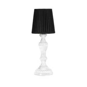 Vintage Candlestick, Clear