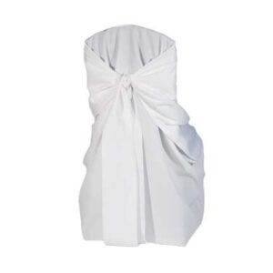 Chair Cover, White Poly Bag Style