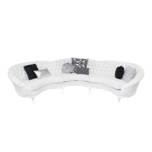 Furniture, White Sectional