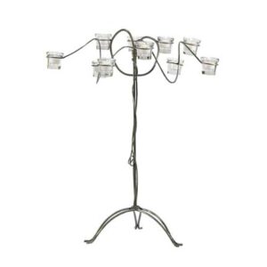 Wild Wire Candelabra - Wrought Iron