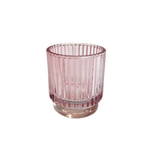 Blush Pleated Votive