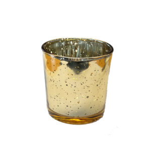 Mercury Glass - Speckled Gold Votives