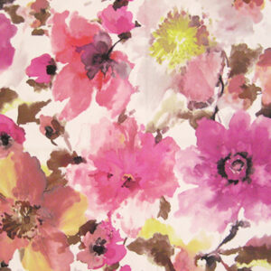 Tablecloth, Watercolor - Fuchsia