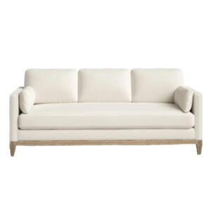 Furniture, Velvet - French Beige Sofa