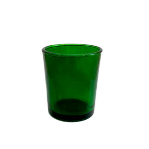 Green Glass Votive