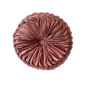 Pillow, Mauve Round Tufted