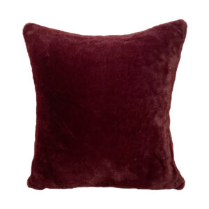 Pillow, Oxblood Fur