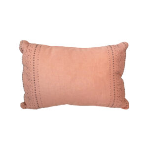 Pillow, Blush w/ Rhinestone Detail