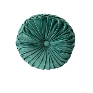 Pillow, Seaglass Round Tufted