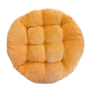 Pillow, Turmeric Corduroy Round