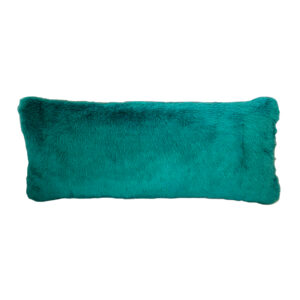 Pillow, Turquoise Fur