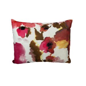 Pillow, Watercolor - Fuchsia - Rectangle