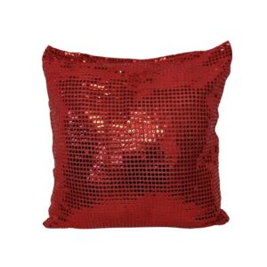 Pillow, Red Sequin Square