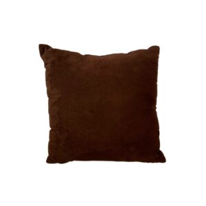 Pillow, Chocolate Suede