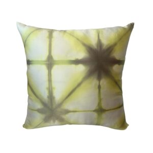 Pillow, Lemon Tie-Dye