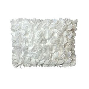 Pillow, White Petal