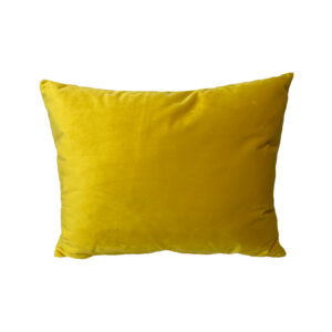 Pillow, Saffron Velvet - Rectangle