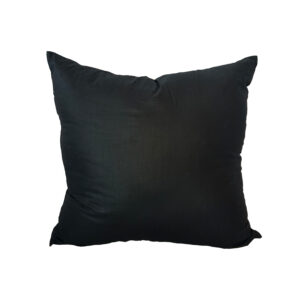 Pillow, Black Solid