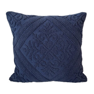 Pillow, Navy Knit