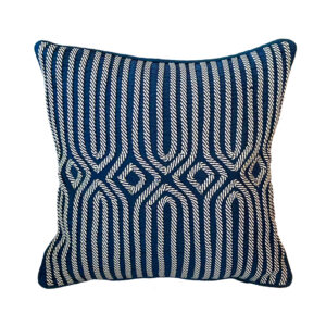 Pillow, Navy Rope