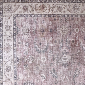 Rug, Persian Vintage Rose