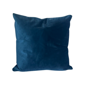 Pillow, Slate Blue Velvet- Rectangle