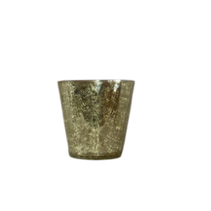 Mercury Glass - Crackle Votive