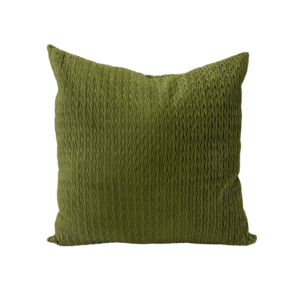 Pillow, Pleated Fern - Large Square
