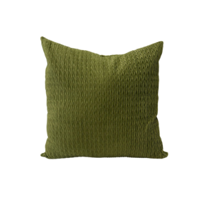Pillow, Pleated Fern - Square