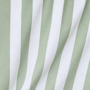 Cabana Stripe Tablecloth Sage